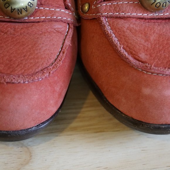 Dolce & Gabbana Red Suede Pumps size 40 us 7.5 - Picture 3 of 8